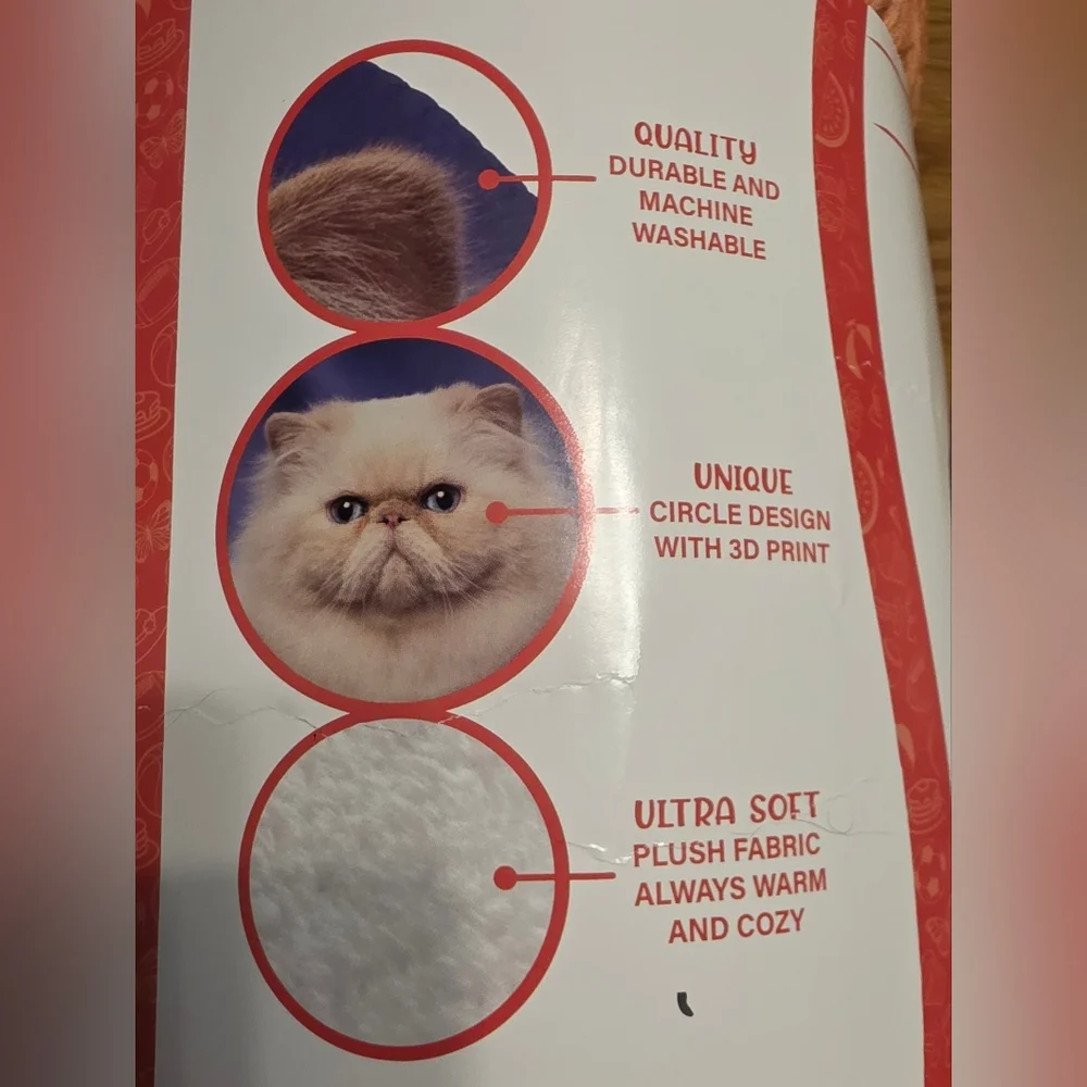 Supersoft Persian Cat Blanket